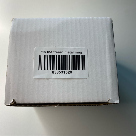 SOLD - the “in the trees” metal mug - Picture 5 of 5